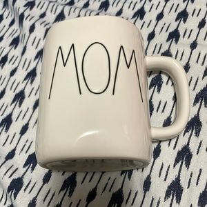 Rae Dunn “Mom” Mug; Mint Mug; “Effoc” Mug